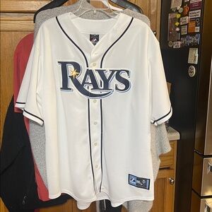 Majestic Tampa Bay Rays Longoria Men’s XL white